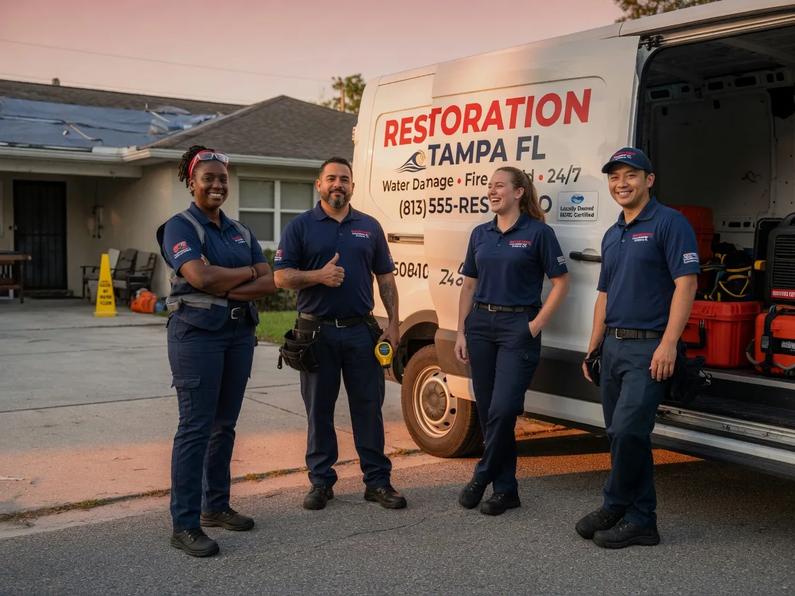 Water Damage Restoration company in La Crosse, KS